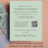 Gelukkig ooit na foto QR Code Wedding Reception