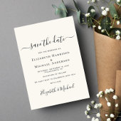 Gelukkig ooit na fotocrème save the date