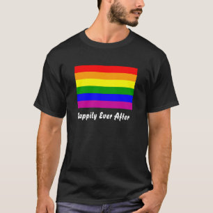 Gelukkig Ooit na/Gay Wedding T-shirt