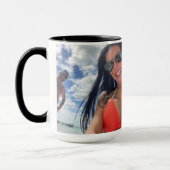 Gelukkig ooit na gecombineerde foto-Mok met Zazzz_ Mok (Links)