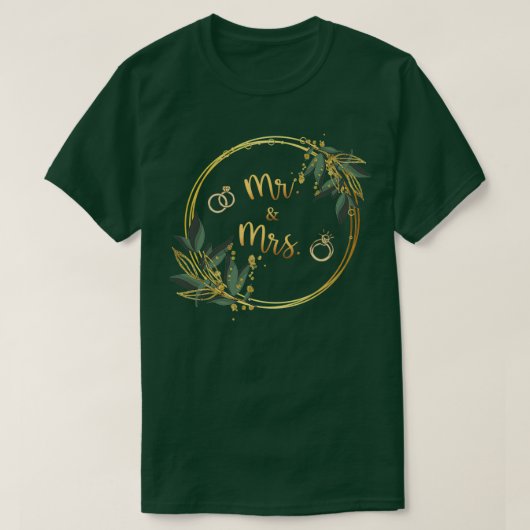 Gelukkig ooit na Gefeliciteerd met je huwelijk T-shirt (Design voorkant)