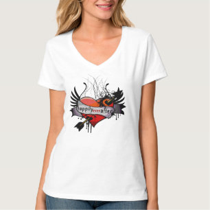 Gelukkig ooit na Gothic Grunge T-shirt