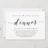 Gelukkig ooit na het avondeten, de weddenschap kaart (Voorkant)