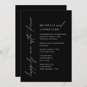 Gelukkig ooit na het avondeten, de weddenschap kaart (Voorkant / Achterkant)