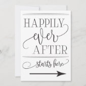 Gelukkig Ooit na het begin hier Weddenschap (Voorkant)