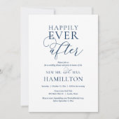 Gelukkig ooit na het eten van de bruiloft en de Pa Kaart (Voorkant)