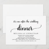 Gelukkig ooit na het eten van een weddenschap kaart (Voorkant / Achterkant)