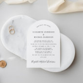 Gelukkig ooit na het feest Photo Arch bruiloft Kaart