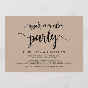 Gelukkig ooit na het feest, Rustic Kraft, opkomst Kaart