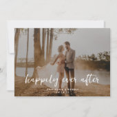 Gelukkig Ooit na het horizontale Berichten van de  Aankondiging (Voorkant)