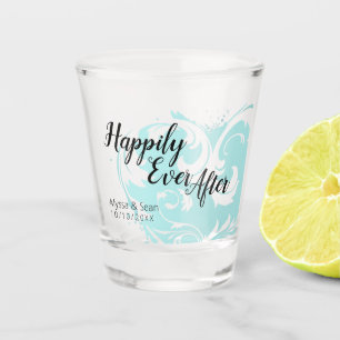 Gelukkig ooit na het huwelijk, Bomboniere Shot Glas