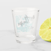 Gelukkig ooit na het huwelijk, Bomboniere Shot Shot Glas (Achterkant)