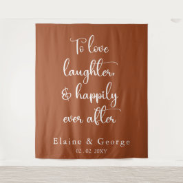 Gelukkig ooit na het huwelijk de Achtergrond van d Wandkleed