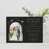 Gelukkig ooit na het huwelijk. kaart (Staand voorkant)