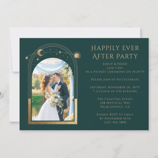 Gelukkig ooit na het huwelijk. kaart (Voorkant)