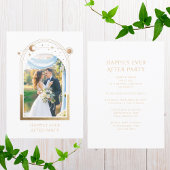 Gelukkig ooit na het huwelijk. kaart