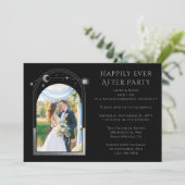 Gelukkig ooit na het huwelijk. kaart (Staand voorkant)