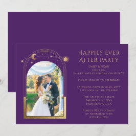 Gelukkig ooit na het huwelijk. kaart