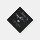 Gelukkig ooit na het huwelijk met Napkins Servet (Hoek)