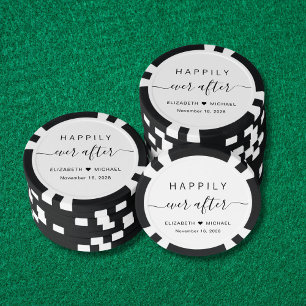 Gelukkig ooit na het huwelijk poker chips