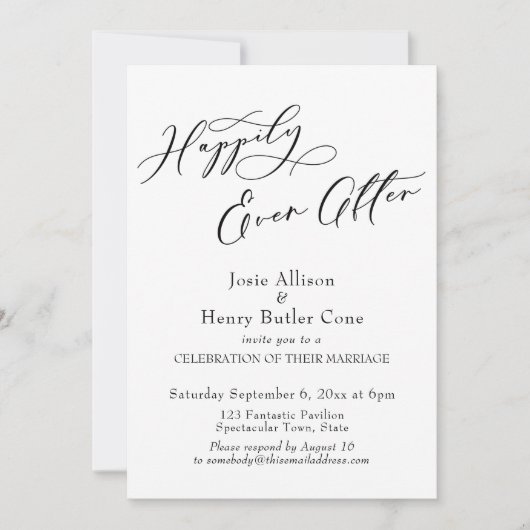 Gelukkig ooit na het huwelijk, Rode papaver Kaart (Voorkant)