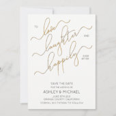 Gelukkig ooit na het huwelijk van het Manuscript s Kaart (Voorkant)