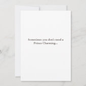 Gelukkig ooit na het lesbische paardenweddenschap kaart (Achterkant)