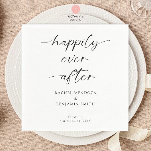 Gelukkig Ooit na het Minimale Manuscript van de We Servet