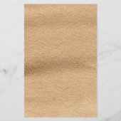 Gelukkig ooit na het Mocha Waterverf Wedding Menu (Achterkant)