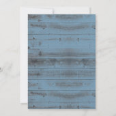 Gelukkig ooit na het mosterdblauw sprookjeshuwelij kaart (Achterkant)