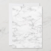 Gelukkig ooit na koper marmer verlovingsfeest kaart (Achterkant)