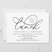 Gelukkig ooit na Lunch, weddenschap Kaart (Voorkant)