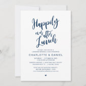 Gelukkig ooit na Lunch, weddenschap Kaart (Voorkant)