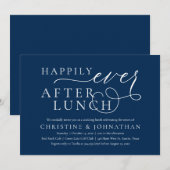 Gelukkig ooit na Lunch, weddenschap Kaart