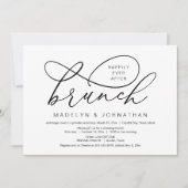 Gelukkig ooit na Lunch, weddenschap Kaart (Voorkant)