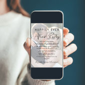 Gelukkig ooit na ontvangst van het fotohuwelijk kaart