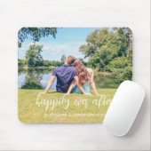 Gelukkig ooit na paarse foto muismat (Met muis)