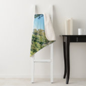 Gelukkig ooit na paarse foto sherpa deken (In situ)