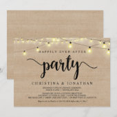 Gelukkig ooit na partij, de Opleiding van de Licht Kaart (Voorkant / Achterkant)