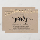 Gelukkig ooit na partij, de Opleiding van de Licht Kaart (Voorkant / Achterkant)