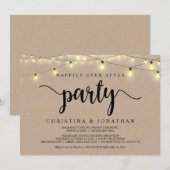 Gelukkig ooit na partij, de Opleiding van de Licht Kaart (Voorkant / Achterkant)