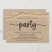 Gelukkig ooit na partij, de Opleiding van de Licht Kaart (Voorkant / Achterkant)