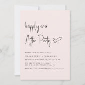 Gelukkig ooit na partij roze weddenschappen kaart (Voorkant)