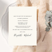 Gelukkig ooit na Photo Cream Wedding Save The Date