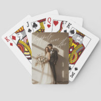 Gelukkig ooit na Script Keepsake Wedding Photo