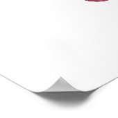 Gelukkig ooit na script personaliseren paar foto poster (Hoek)