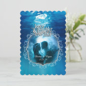 Gelukkig ooit na sparen de Datum Save The Date (Staand voorkant)