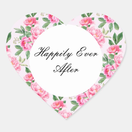 Gelukkig Ooit na Sticker (Voorkant)