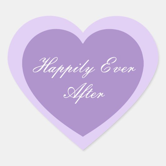 Gelukkig Ooit na Sticker (Voorkant)