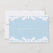 GELUKKIG OOIT NA Storybook Bruiloft RSVP Kaart (Achterkant)